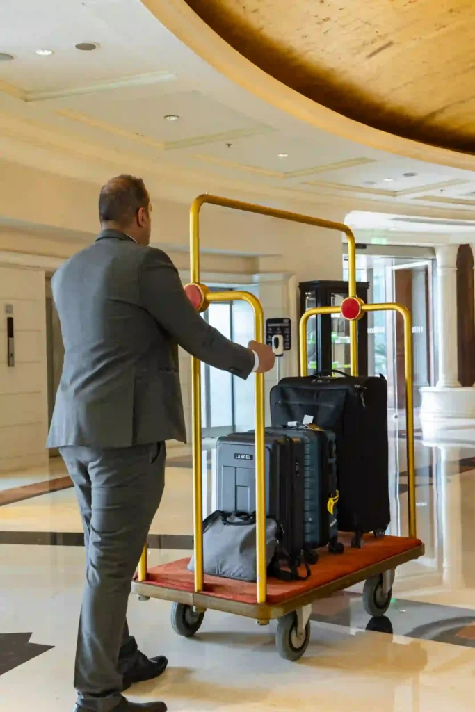 Room service at al habtoor